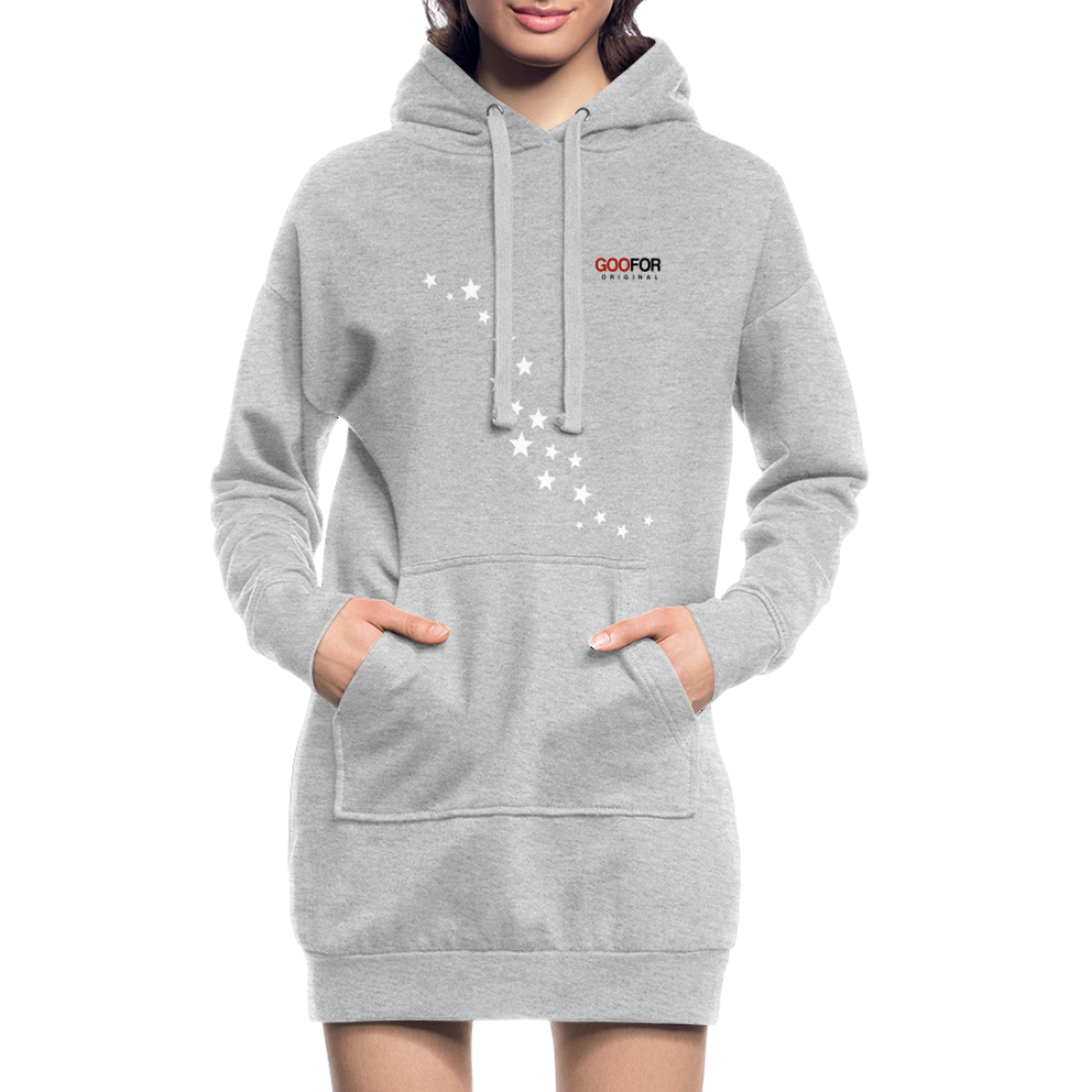 Hoodie Dress - heather grey