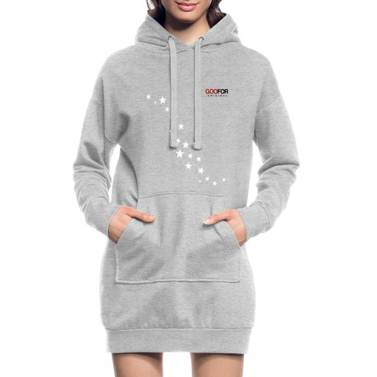 Hoodie Dress - heather grey