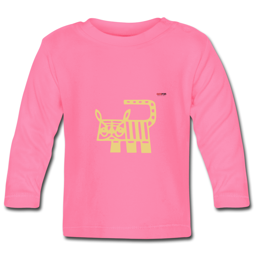 Baby Long Sleeve T-Shirt - azalea