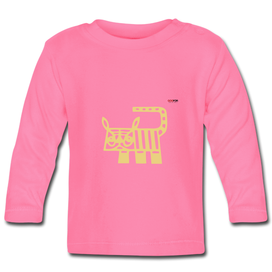 Baby Long Sleeve T-Shirt - azalea